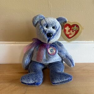 RARE 2000 Periwinkle Beanie Baby. RETIRED.